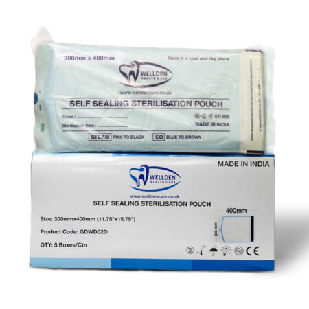 WELLDEN Sterilisation Selfseal Pouch 300 x 400mm 200pk