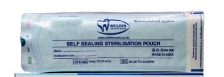 WELLDEN Sterilisation Selfseal Pouch 135 x 260mm 200pk