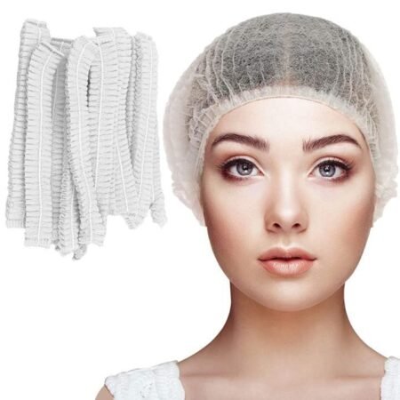 Disposable Head Covers/Mob Caps White 100pk