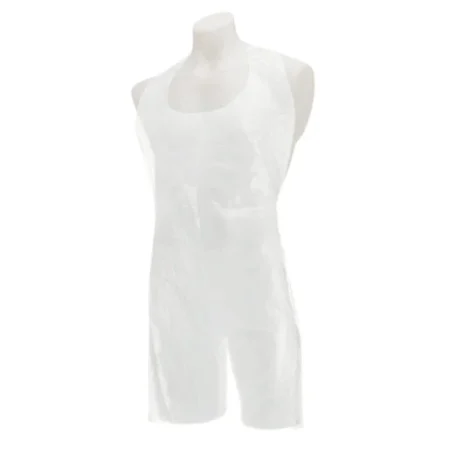 WELLDEN Plastic Aprons White 500pk